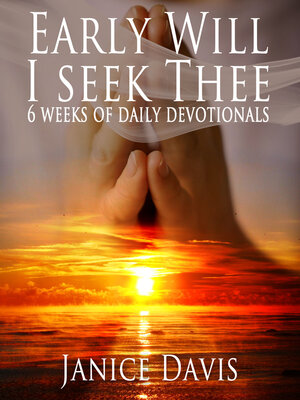 cover image of Early Will I Seek Thee